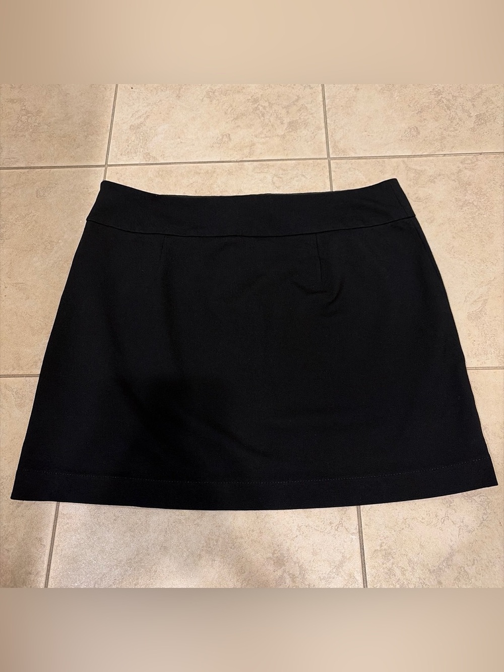 Classic Black Women's A-Line Skirt - Picture 2 of 8